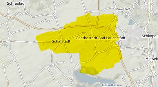Immobilienpreisekarte Bad Lauchstädt